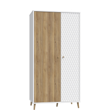 Szafa ubraniowa Lewa AKNS822L-M992 AKSANA Podstawowe