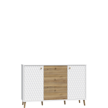 Komoda z szufladami 135 cm AKNK231-M992 AKSANA Podstawowe