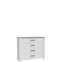 Komoda 4 szuflady BHLK212-M482 CHISBURY Podstawowe