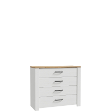 Komoda 4 szuflady BHLK212-M482 CHISBURY Podstawowe