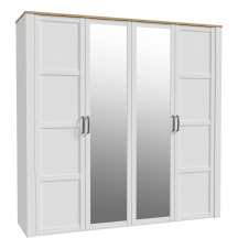 Szafa z lustrem 4-drzwiowa BHLS941-M482 CHISBURY Podstawowe