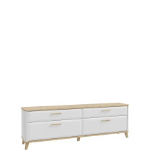 Szafka RTV 210 cm WRDT223-M982 RTV WARDIOL Podstawowe