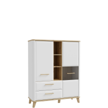 Kredens z witryną Lewy WRDV432L-M982 WARDIOL Podstawowe