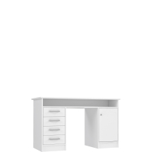 Biurko z półką NET106 Biały MT931-120 Podstawowe