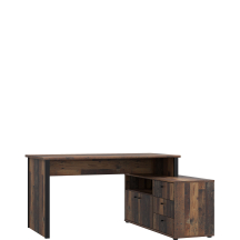 Biurko narożne z komodą TEMPRA2 T2KB231L-M800 Lewe Podstawowe