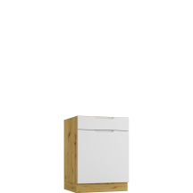 Szafka dolna stojąca 1 drzwi 1 szuflada D60S/1 ISABEL Podstawowe (1)