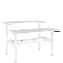 Biurko ACTIVE II blat Biały Podstawowe