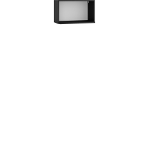 Szafka górna wisząca otwarta pod mikrofalówkę WO60 MV Grafit do Cosmo Kitchen Podstawowe