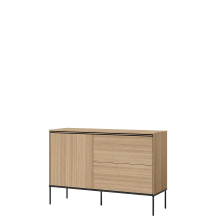 Komoda na metalowych nogach 127 cm VI-03 VISSO Podstawowe