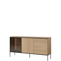 Komoda z witryną i oświetleniem VI-05 VISSO Podstawowe