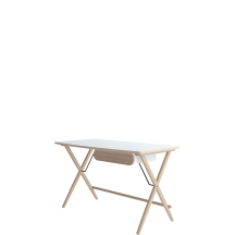 Biurko do pokoju MATCH Biały / Dąb Jasny Podstawowe