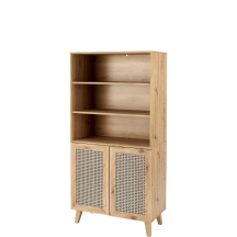 Regał z drzwiami REG-1 Dąb Artisan BORNEO Podstawowe