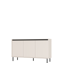 Komoda ryflowana 3-drzwiowa 813-3F Beż Piaskowy OSAKA BEŻ PIASKOWY Podstawowe