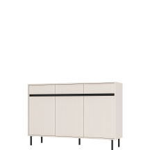 Komoda ryflowana 833-3F 3S Beż Piaskowy OSAKA BEŻ PIASKOWY Podstawowe