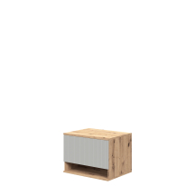 Szafka łazienkowa wisząca pod umywalkę 60 cm dąb artisan AVIOLA Podstawowe