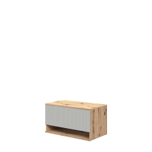 Szafka łazienkowa wisząca pod umywalkę 80 cm dąb artisan AVIOLA Podstawowe