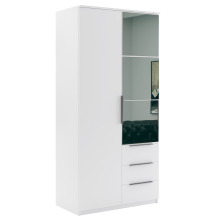 Szafa 100 z lustrem FLORENCJA / SORENTO Podstawowe (4)