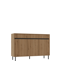 Komoda ryflowana 833-3F 3S Dąb Evoke OSAKA DĄB EVOKE Podstawowe