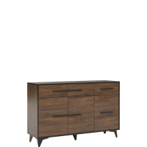 Komoda z drzwiami i szufladami K3D3S FRIDA 2 SHIRIN WALNUT Podstawowe