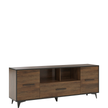 Szafka RTV pod telewizor 2D1S FRIDA 2 SHIRIN WALNUT Podstawowe