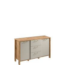 Komoda z drzwiami i szufladami K2D3S INDYGO BEIGE Podstawowe