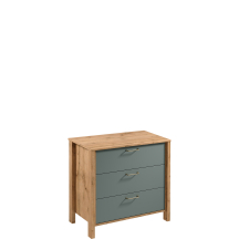 Komoda 3 szuflady K3S INDYGO SYPIALNIA GREEN Podstawowe