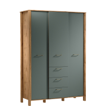 Szafa trzydrzwiowa S3D3S INDYGO SYPIALNIA GREEN Podstawowe