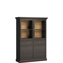 Kredens W4D2S LUCCA CZARNY GRAFIT Podstawowe