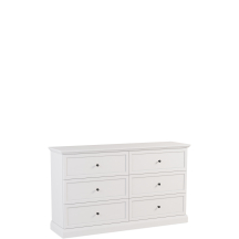 Komoda z szufladami K6S LUCCA SYPIALNIA BIAŁY OPAL Podstawowe