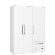 Szafa ubraniowa 3-drzwiowa MKSS833-120 Biały Mat JUPITER Podstawowe