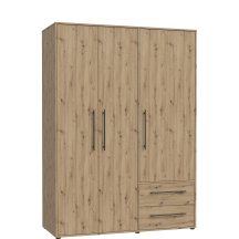 Szafa ubraniowa 3-drzwiowa MKSS833-D78 Dąb Artisan JUPITER Podstawowe