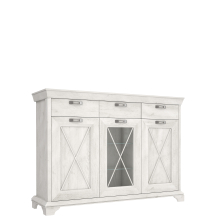 Kredens z witryną KSMV331-D43 KASHMIR Podstawowe