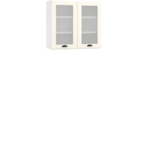Szafka górna wisząca z witryną 2 drzwi WS80 ADELE Podstawowe (5)