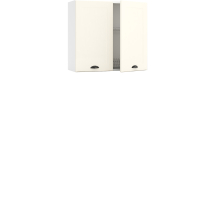 Szafka górna wisząca z suszarką 2 drzwi W80SU ALU ADELE Podstawowe (5)