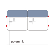 Element środkowy z pojemnikiem 2,5F.PJ BORETTO Szkic (1)
