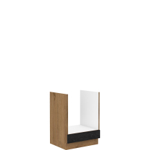 Szafka dolna stojąca pod zabudowę piekarnika 60 D GAZ VIGO DARK Podstawowe