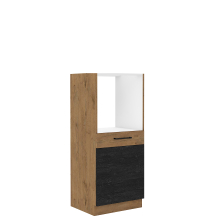 Szafka dolna wysoka słupek pod zabudowę piekarnika 60 DP-145 1F VIGO DARK Podstawowe