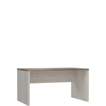 Biurko 140 cm DURB202-T75 Pinia Biała / Dąb Antyczny DURO Podstawowe