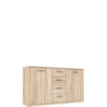 Komoda 4 szuflady 2 szafki GLRK26-D30 GLORIA Podstawowe