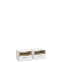 Zestaw dwóch szafek nocnych JCKK011ST-M953 MAYACUS Podstawowe