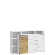 Komoda 4 szuflady 1 szafka Lewa JCKK351L-M949 MAYACUS Podstawowe