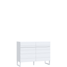 Komoda 110 cm Biała BQTK222-M731 BRETANIA Podstawowe