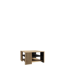 Ława z półkami CFTT5150-M624 Dąb Artisan / Czarny CARDIGAN Podstawowe