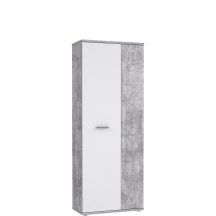 Szafa na buty NET106 Beton Jasnoszary / Biały MS151-C251 Podstawowe