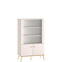 Przeszklony kredens kaszmir SELGIN Podstawowe