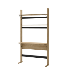 Regał z biurkiem OL-04 OLLIE Podstawowe