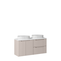 Szafka łazienkowa wisząca z umywalką 120 cm NOVA CASHMERE Podstawowe