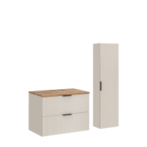Zestaw mebli do łazienki 80 cm SET-ADC B WOTAN HC ADEL CASHMERE Podstawowe