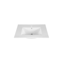 Umywalka ceramiczna LAVA WHITE 50 Podstawowe