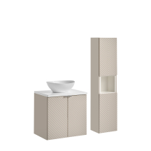 Zestaw mebli do łazienki SET-VIC D 60 cm WH HC VIVA CASHMERE Podstawowe